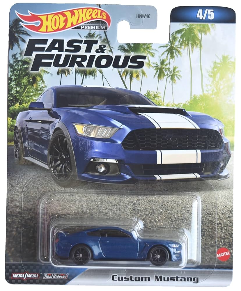 Amazon.com: Hot Wheels Custom Mustang, Fast & Furious 4/5