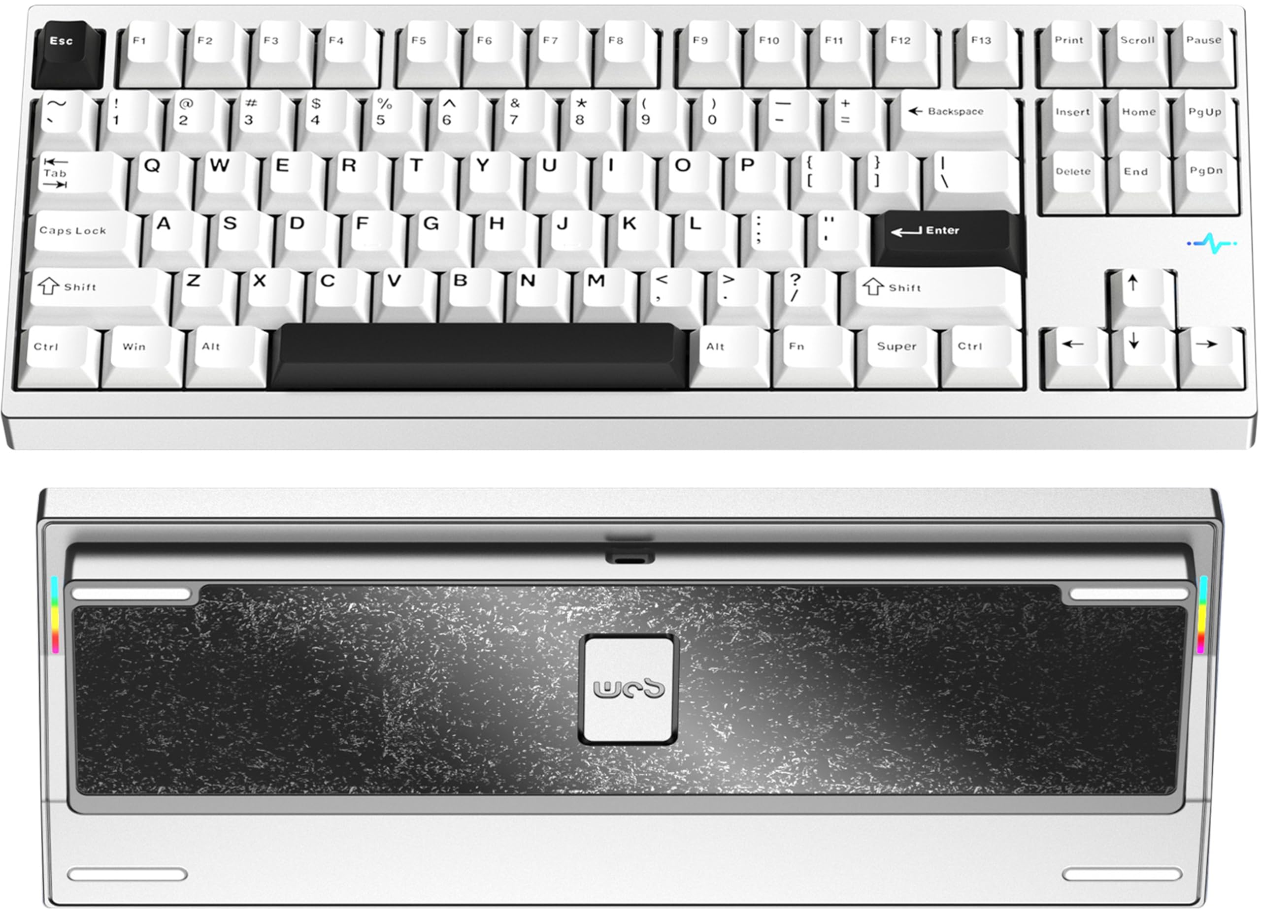 CutiePcs WOBKEY Crush 80 Reboot CNC Aluminum Mechanical Keyboard