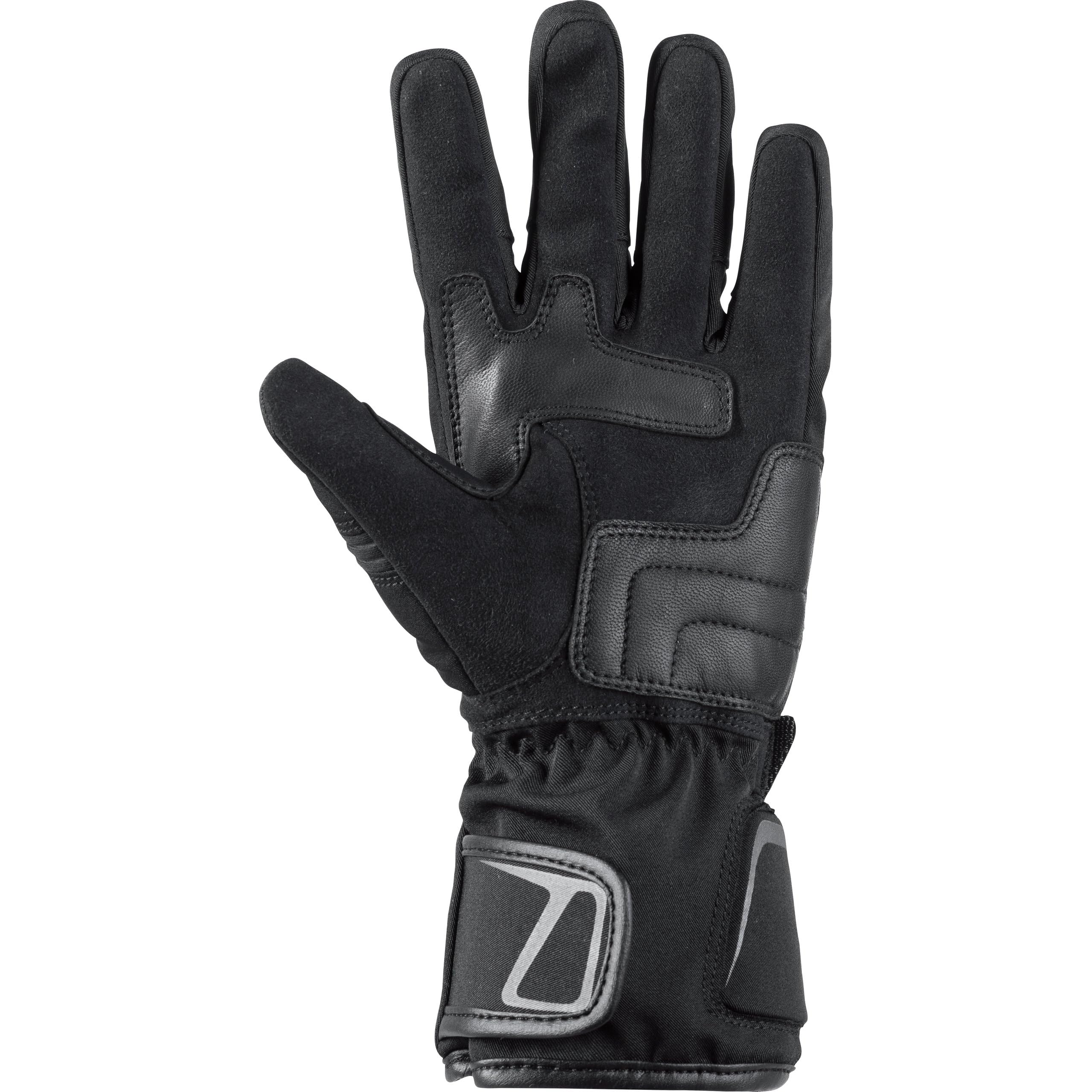IXS Motorradhandschuhe lang Motorrad Handschuh Mimba-ST Tour LT Handschuh schwarz L (kurz), Herren, Tourer, Ganzjährig, Leder