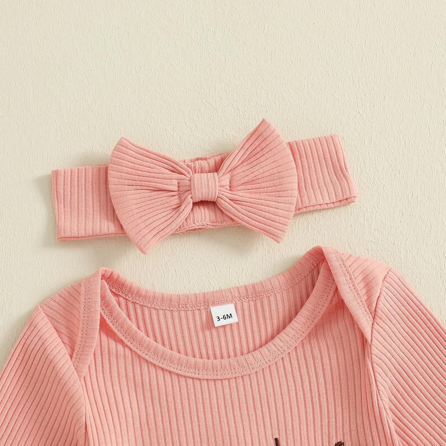 MERSARIPHY Infant Baby Boy Girl Football Outfit On Sundays We Watch Football With Daddy Football Season Romper Jumpsuit + Hat - Image 4