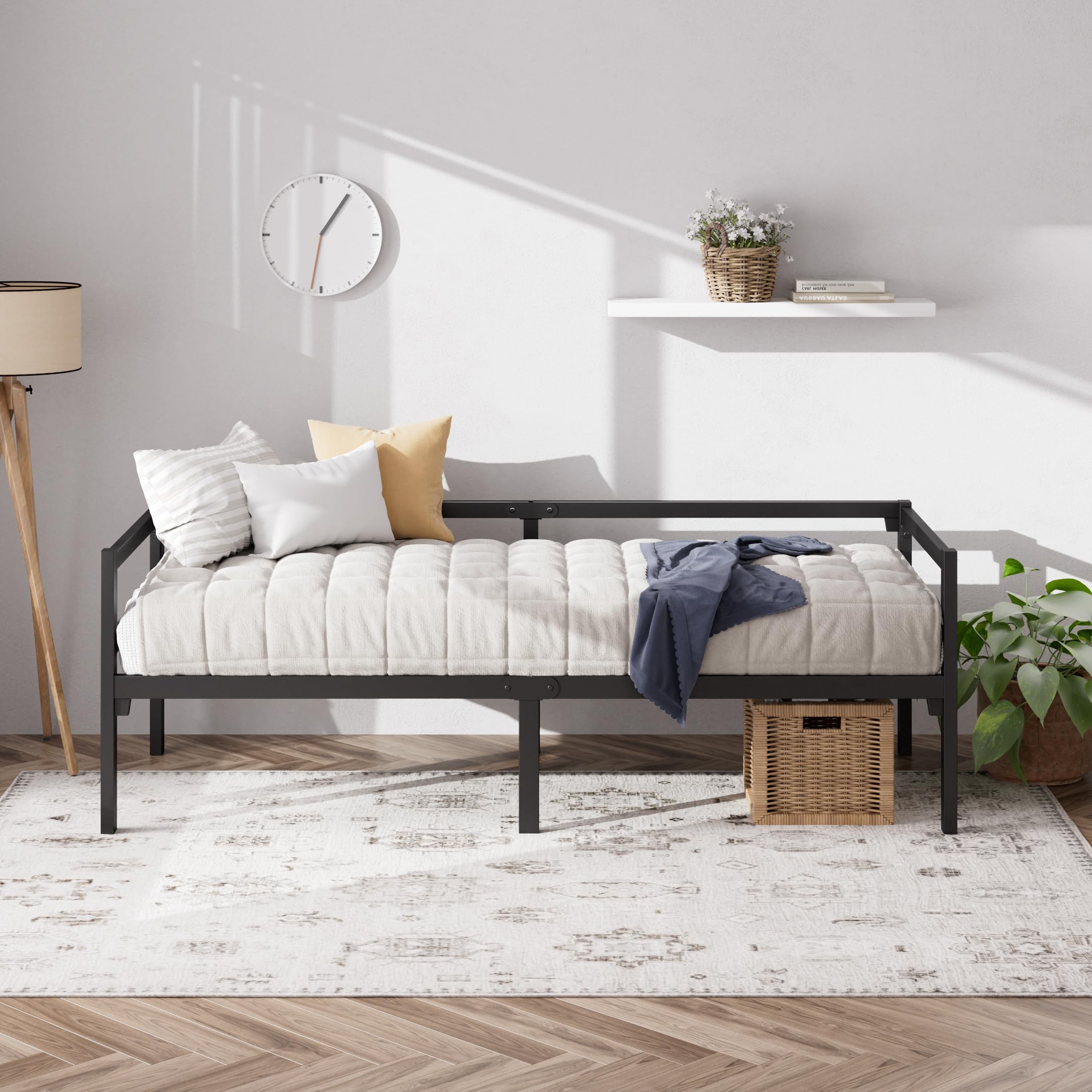 ZINUS ジヌス | ベット デイベッド フレーム シングル Amazon｜ZINUS Daybed デイベッドフレーム シングル ブラック