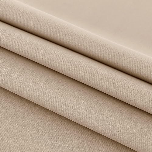 Miniatura 177 de DWCN Cortinas para puerta francesa: cortina térmica con bolsillo para barra para puertas con ventana de cristal, puertas de cocina y patio