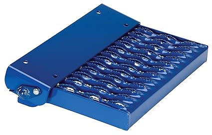 Vestil SFS-149-SL Serrated Fold Up Step, Spring loaded, Steel, Overall Length (in.) 10-1/4, Step Width (in.) 13-11/16, Step Depth (in.) 9-1/2, 350 lbs Capacity