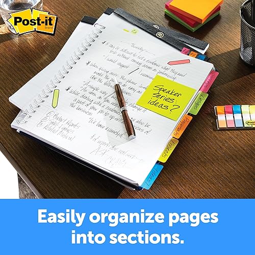 Miniatura 4 de Post-it Pestañas, 2 pulgadas, sólido, blanco, 25 pestañasdispensador para llevar, 2 dispensadorespaquete (686F-50WH) (paquete de 24)