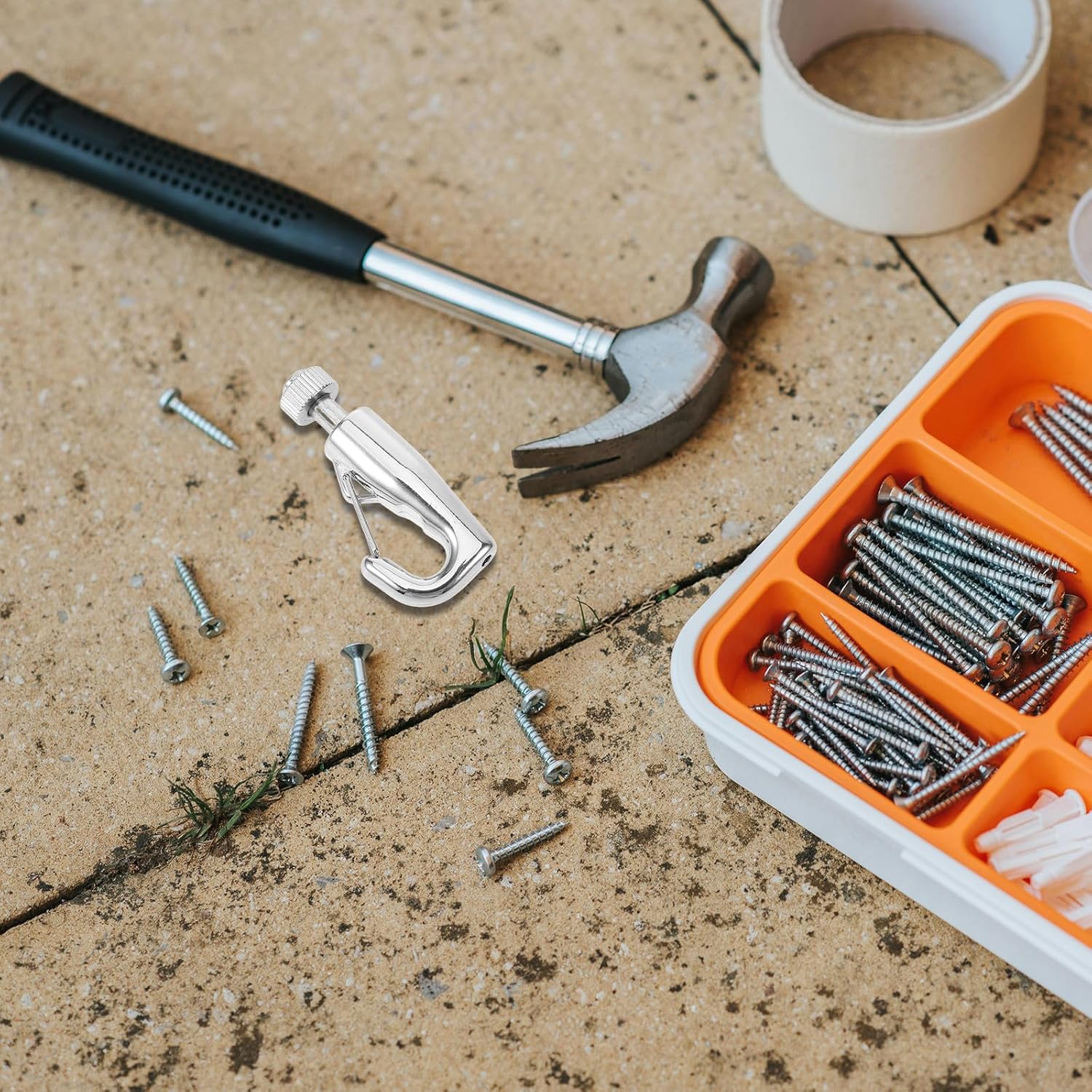 Adjustable Invisible Picture Rail Hooks Picture Hanging Set for Wall Gallery Display with Concealed Rail Compatible with Photo Frames and Mirrors