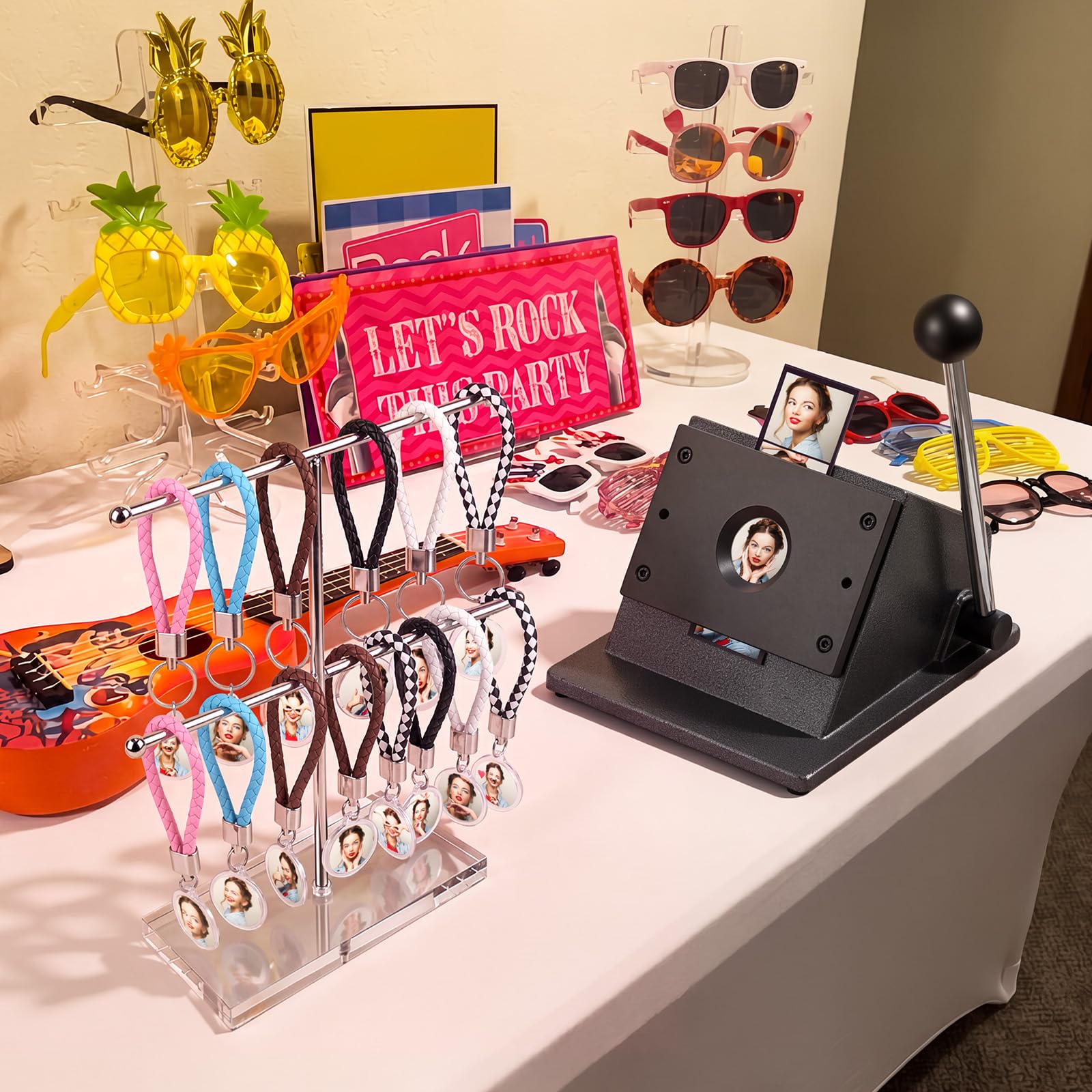 Button Keychain Photo Cutter Photo Booth Cutter