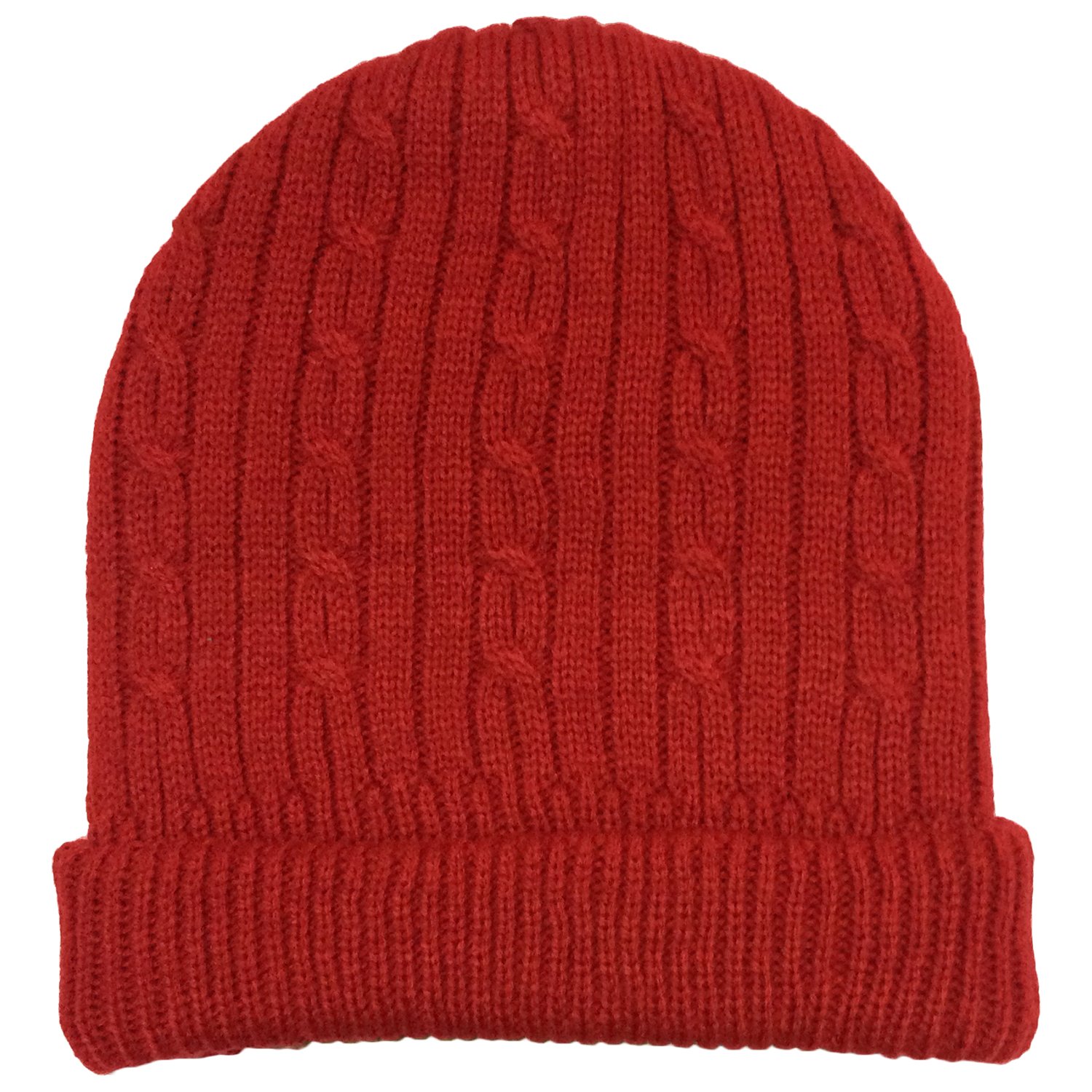 Unisex Skull Cap (4C58, Red, Free Size)