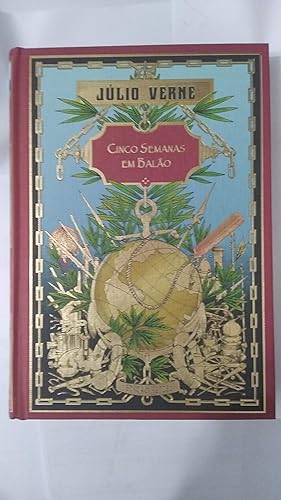Coleção Júlio Verne Nº 3 - Cinco Semanas Em Balão - Edição HETZEL - 2018