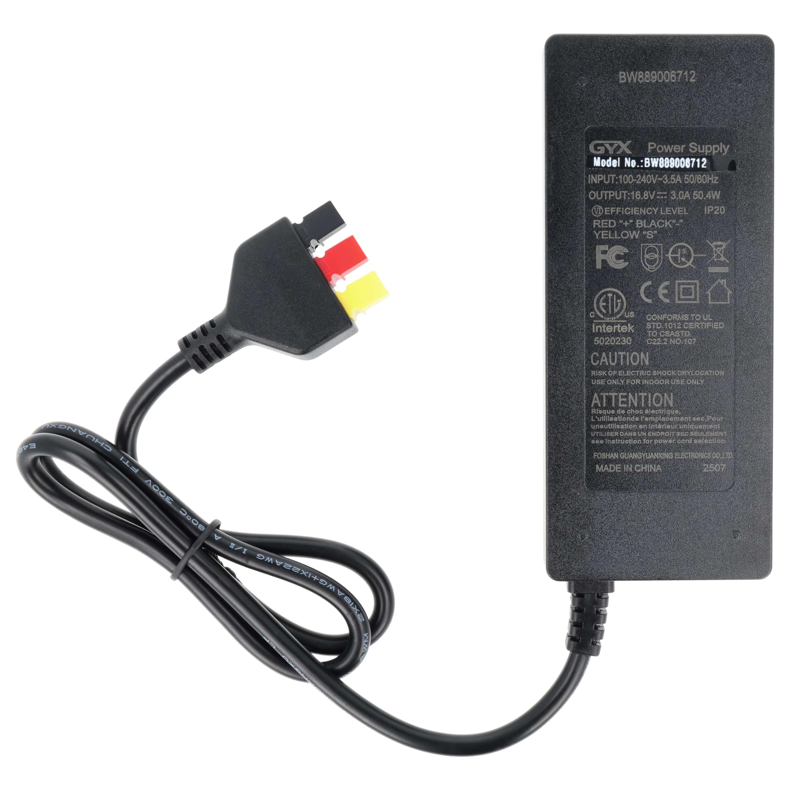 vhbw Cargador Compatible con Carrito de Golf Powakaddy FW5 FW3 FW7s FW7 PK3785 FW2 PK3583 C2 C2i 4S8P Trolley eléctrico
