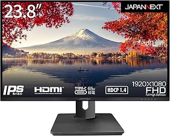 Amazon.co.jp: JAPANNEXT 23.8インチ モニター フルHD 1920x1080解像度