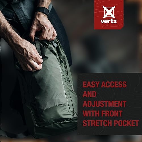 Miniatura 6 de Vertx Long Walks Pack Mochila táctica de 15 L oculta bolsa de equipo EDC para CCW, viajes, trabajo, senderismo, al aire libre, verde toldo