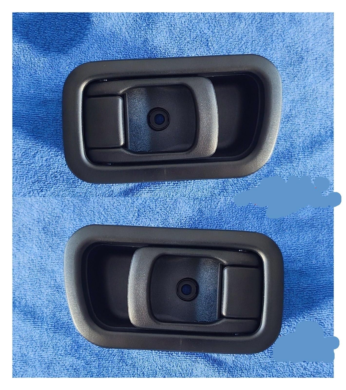 Beizhengbhd Lh And Rh 2Pcs Pull Handle Inner Trim For Nissan For Frontier 2001 2002 2003 2004 Left Right Front Right Car Interior Door Handle(Lh And Rh 2Pcs)