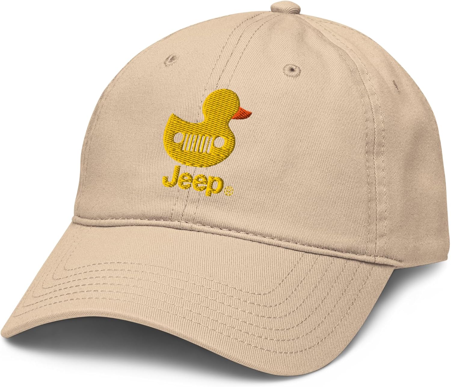 Jeep Embroidered Duck Grille Adjustable Baseball Hat