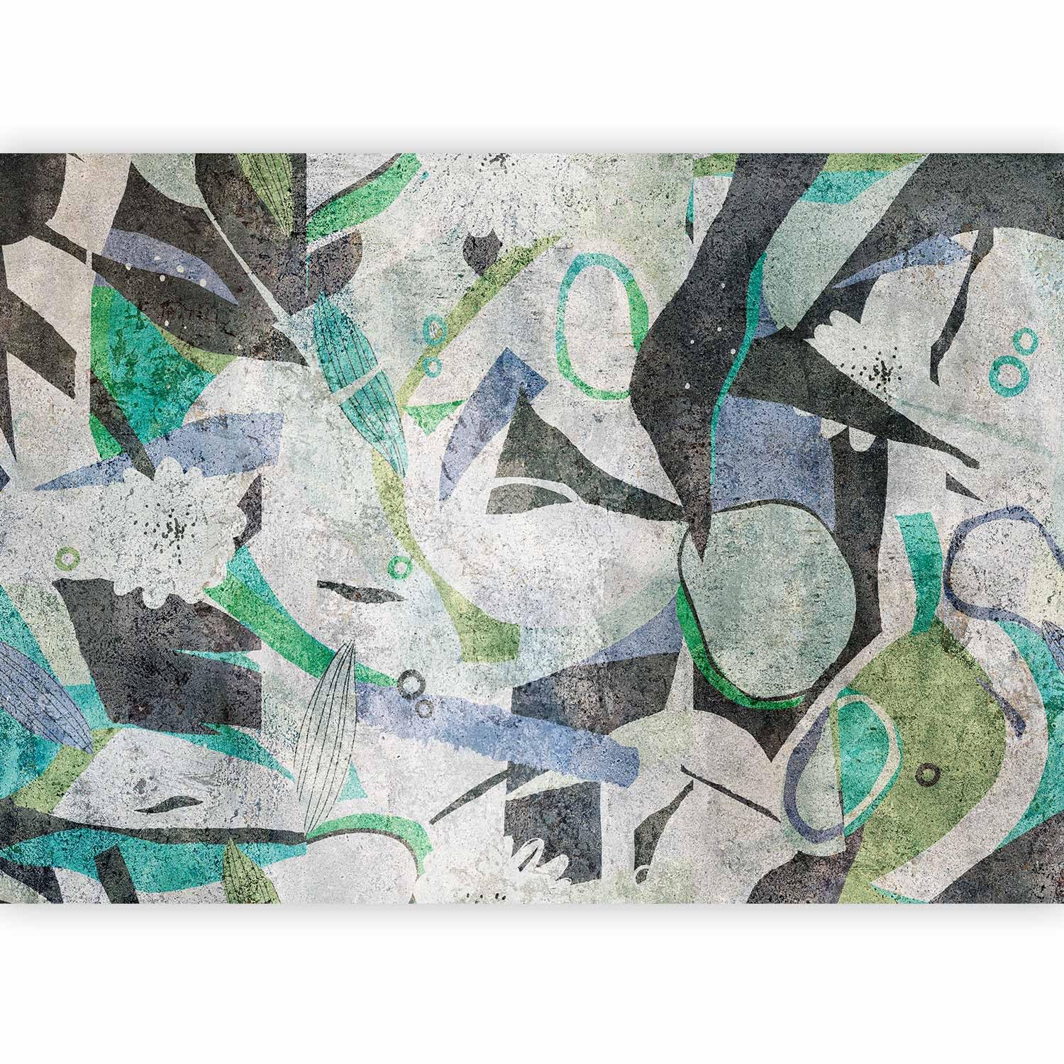 murando - Carta da Parati Moderna Spessa per Soggiorno, Astratto 400x280 cm