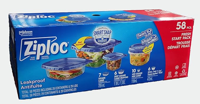 costco ziploc containers