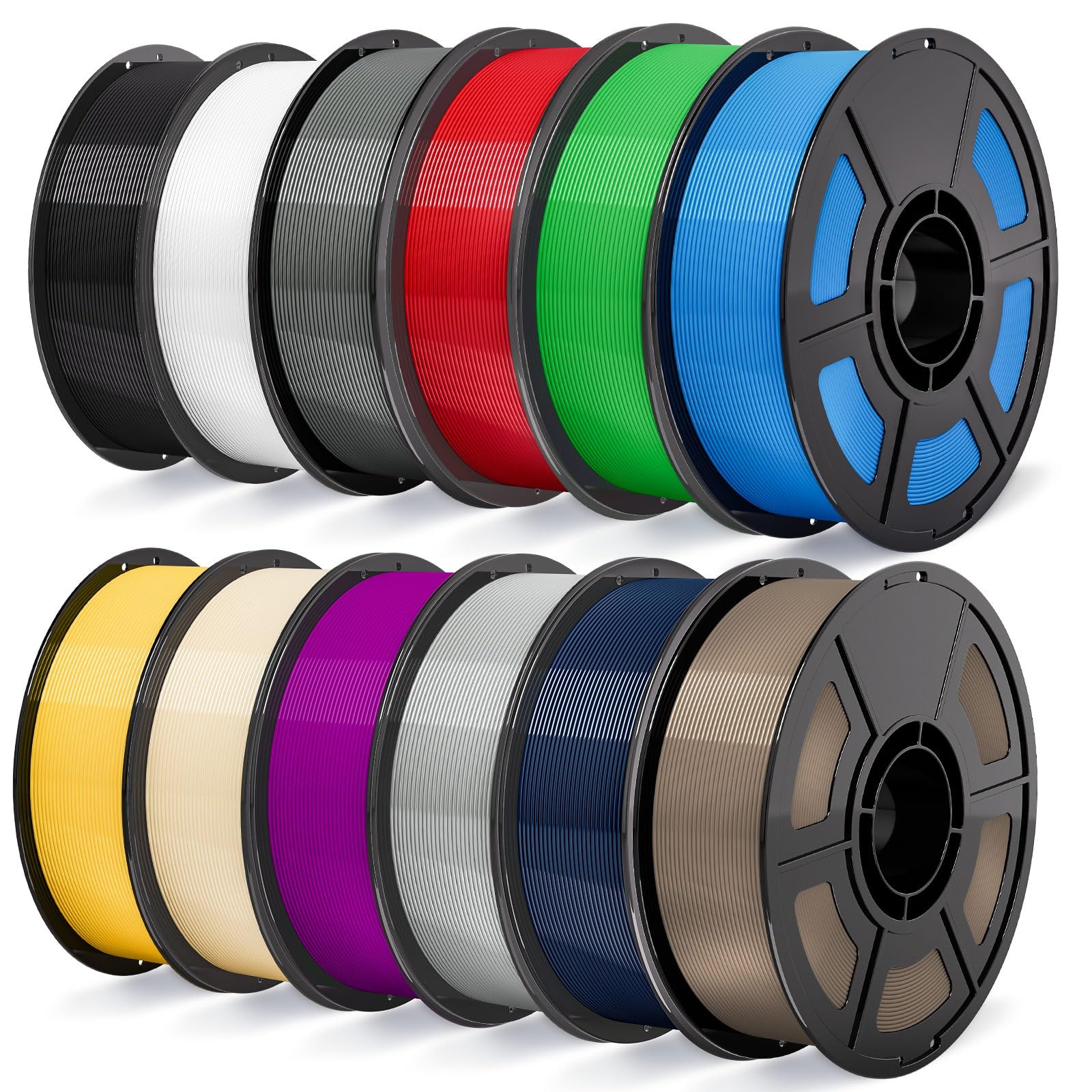3D Printer Filament Petg 12KG Bundle 30-300mm/s for Bambu Lab AMS,AMS Lite