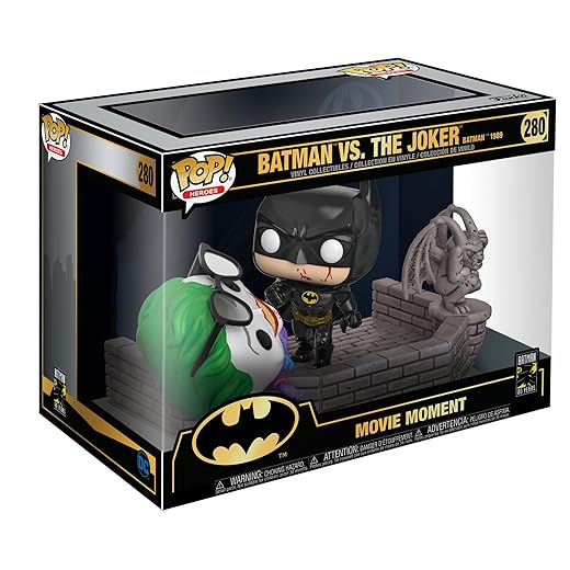Funko Pop! Movie Moment: Batman 80Th - Batman &Amp; Joker (1989), Multicolor