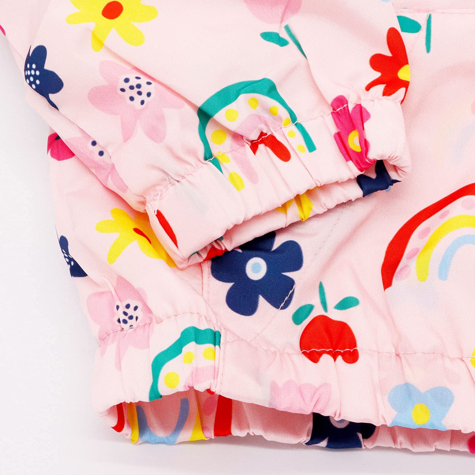 Jacke für Kinder Mädchen mit Kapuzen Sweatjacke Mantel Kapuzenjacke Gefütterte Winddicht Windjacke Sommer Frühling Herbst Licht Übergangsjacke Wanderjacke Outwear Jacken 1-7 Jahre