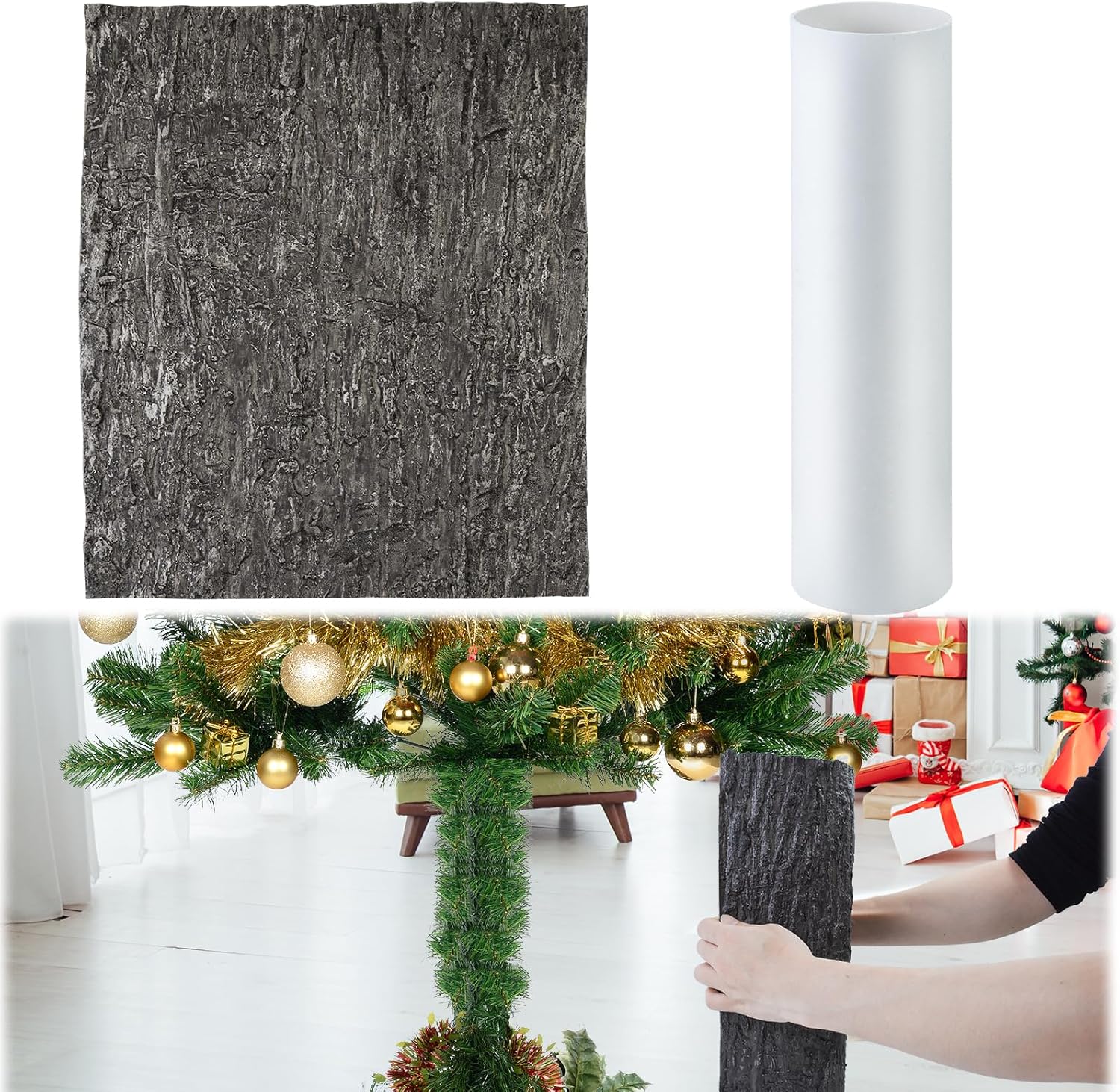 12 x 10 Inch Artificial Christmas Tree Collar for Base