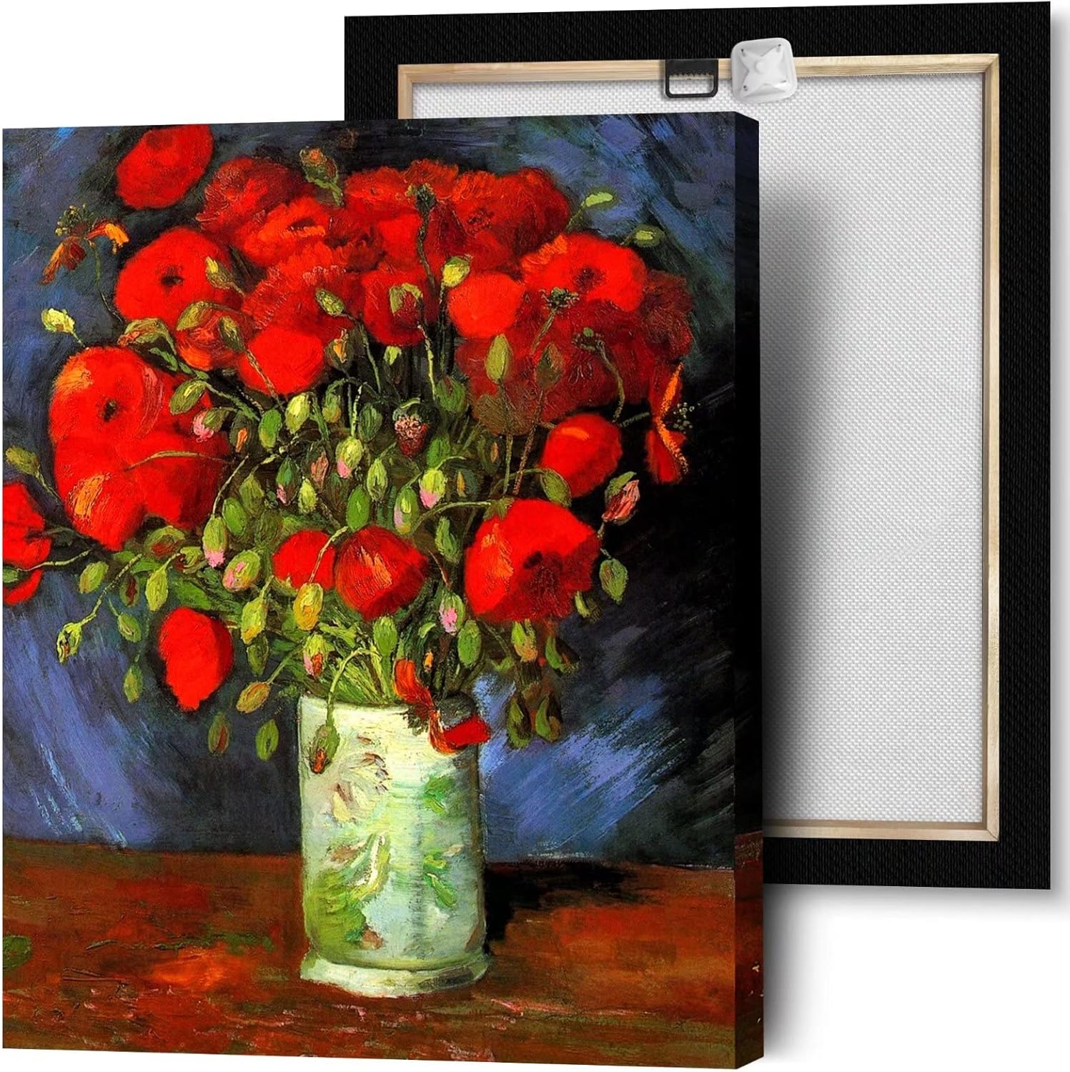 Red Poppies and Daisies 2 by Vincent Van Gogh Post