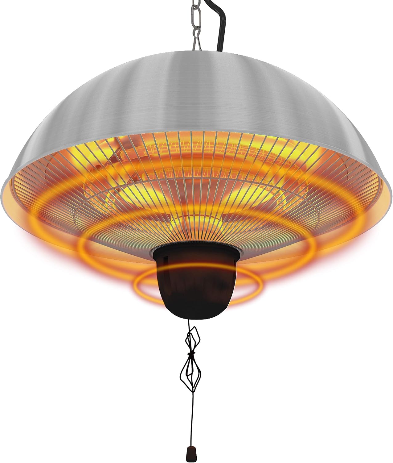 1500W Electric Hanging Heater, Colliford Ceiling Mounted Heaters with 3 Adjustable Modes (600/900/1500W), IP55 Waterproof Ceiling Heater for Outdoor or Indoor Use : Patio, Lawn & Garden