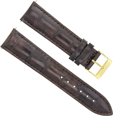 Amazon.com: 24mm Leather Strap Band 