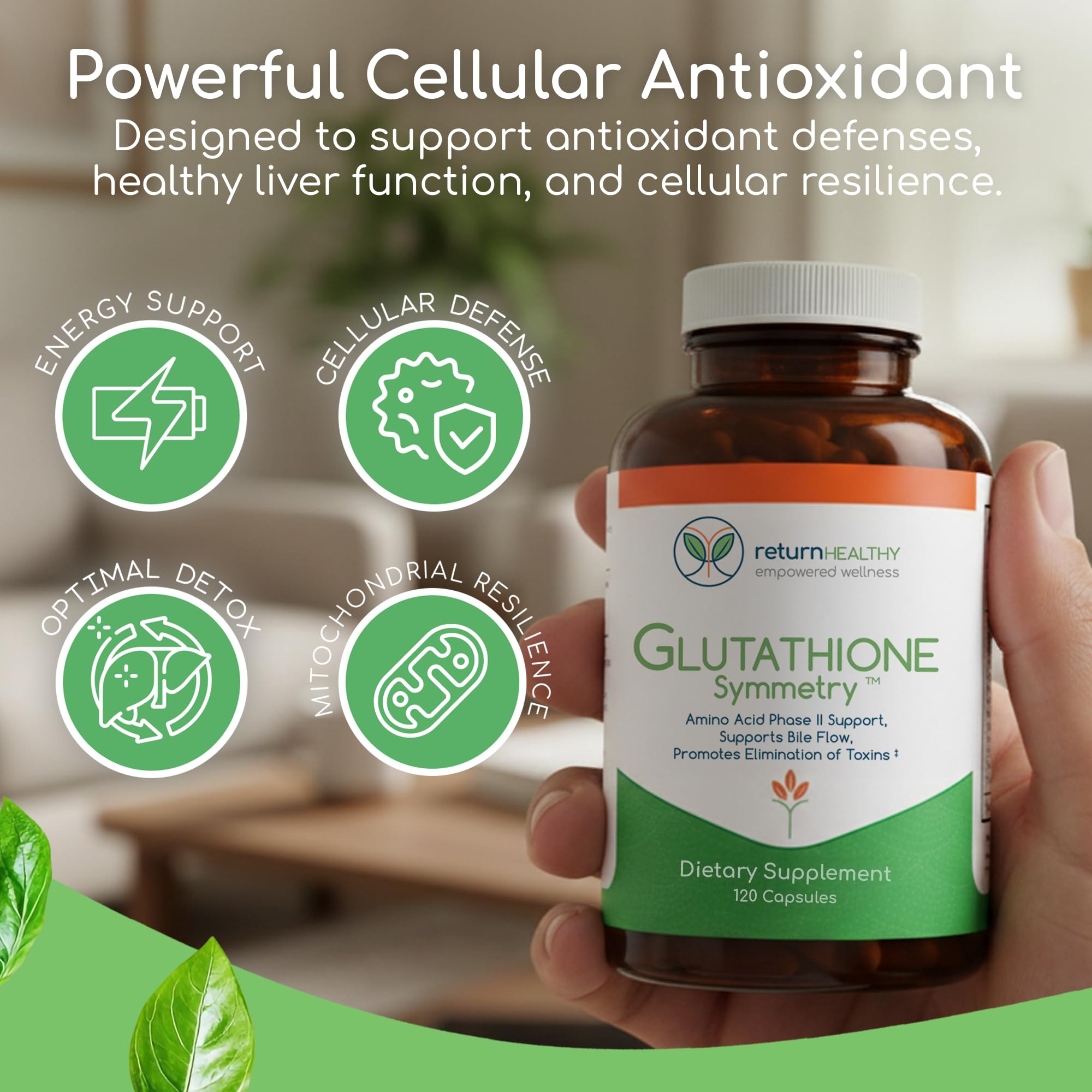 glutathione online Return Healthy Symmetry | S-Acetyl Glutathione Supplement | Antioxidants & Detoxification Supplement | Natural Cellular Support Frontiers | The neuroprotective Size:1 Kilogram (2.2 lbs) Brighten Tone