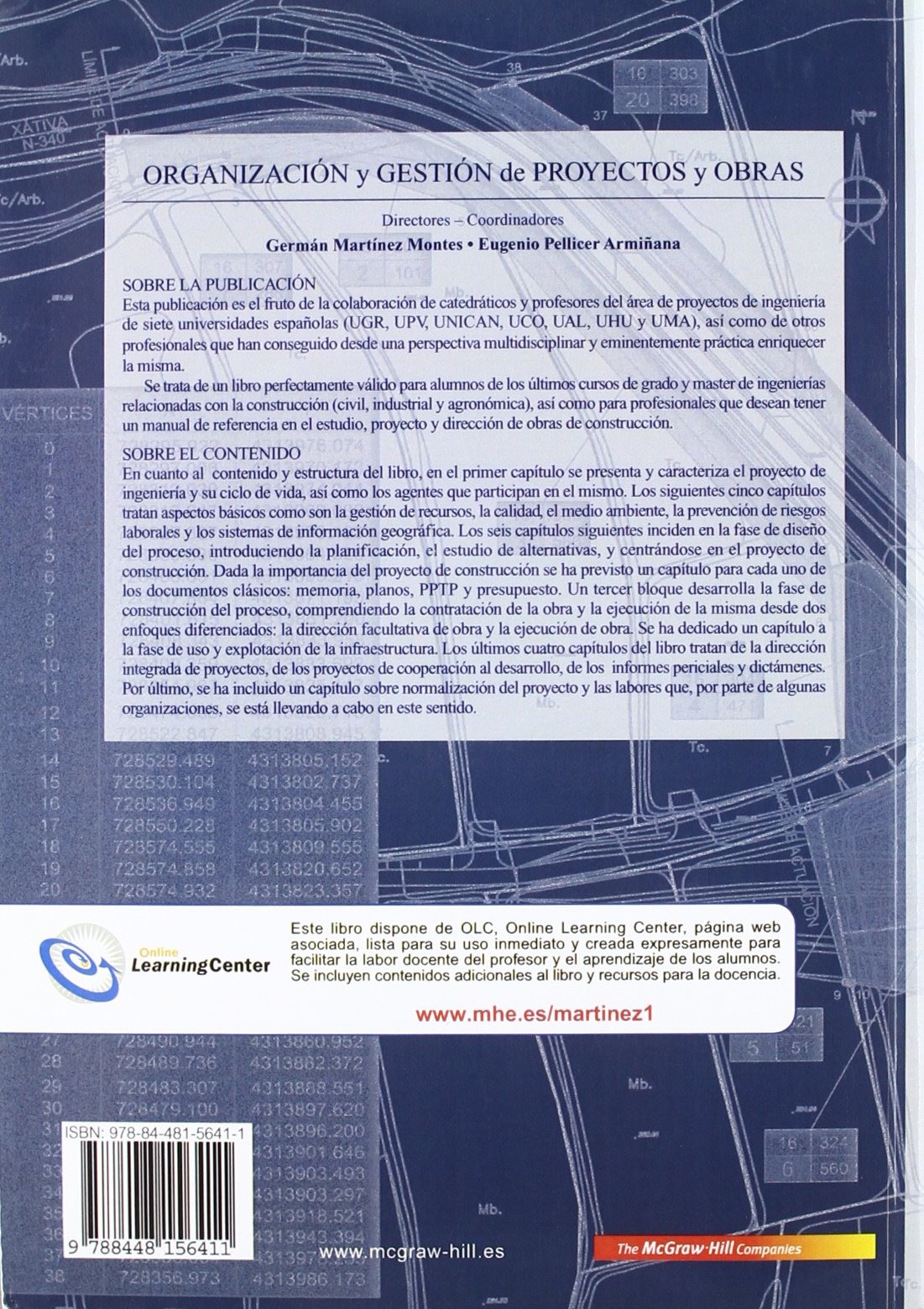 Organizacion y gestion de proyectos y obras - 9788448156411