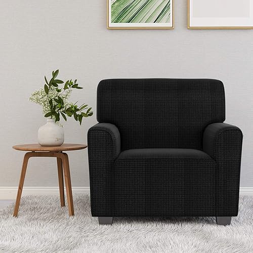 Miniatura 3 de ZNSAYOTX - Funda para sofá de 3 cojines para sofá de alta elasticidad, ideal para mascotas, 1 unidad, antideslizante, protector de muebles grande