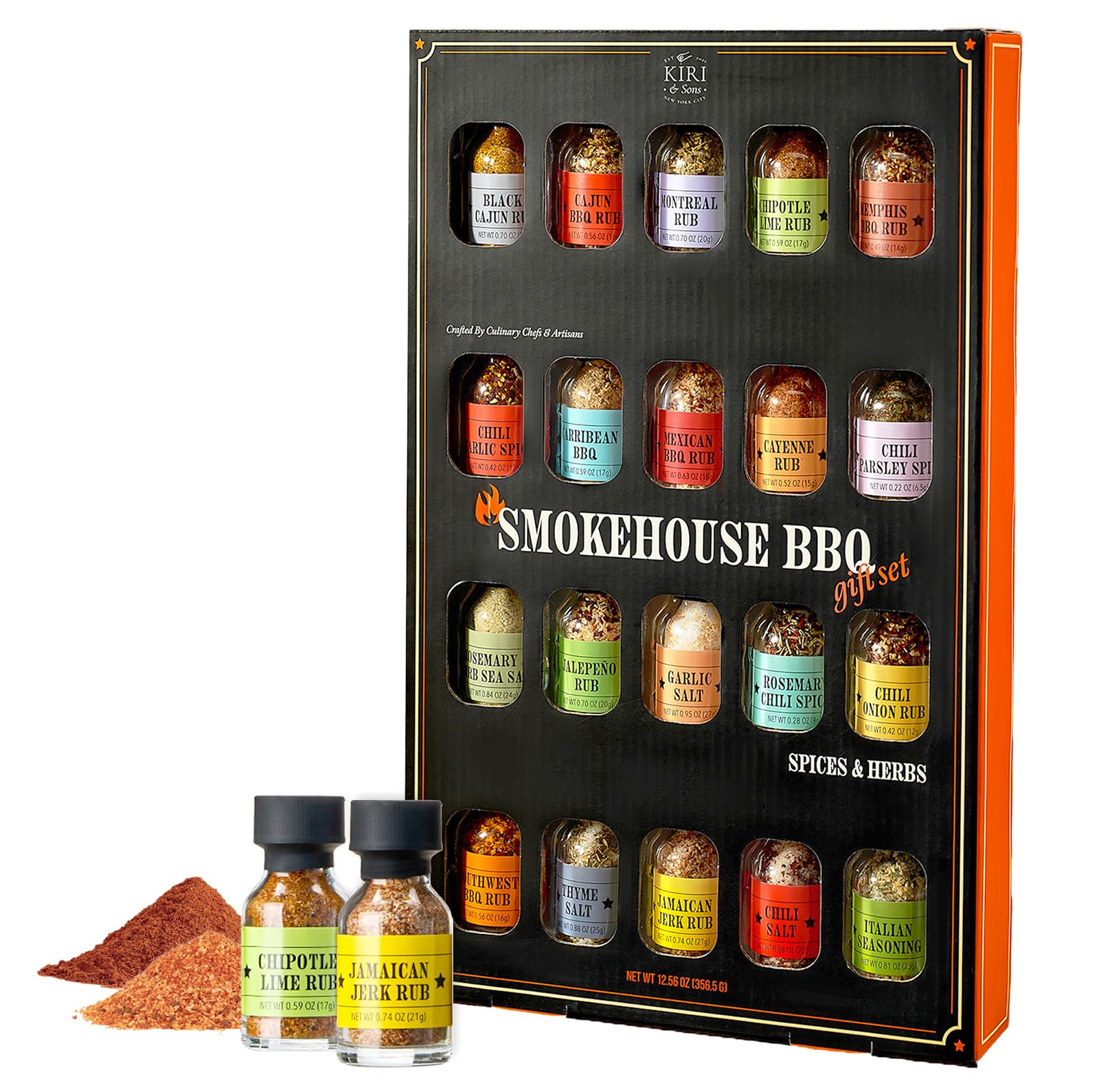Amazon.com : Kiri & Sons Smokehouse BBQ Gourmet Grilling Spice Set