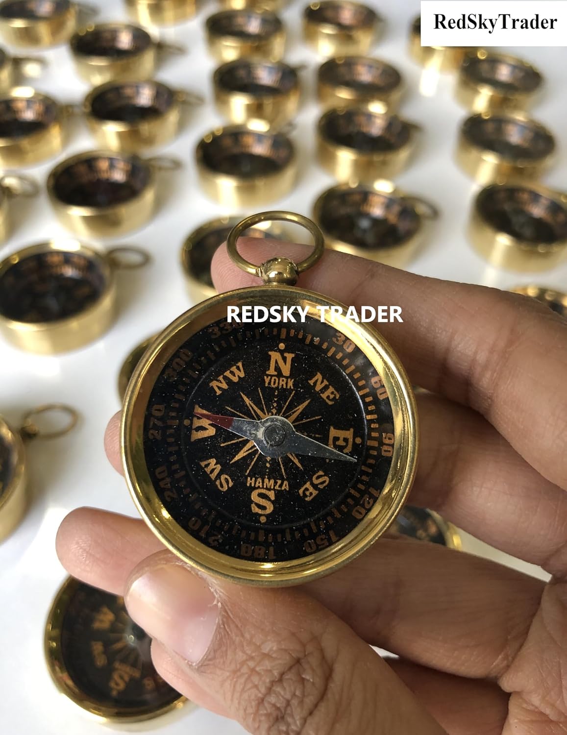 Vintage Mini Compasses Set Marine Collectible Nautical Gift Decor