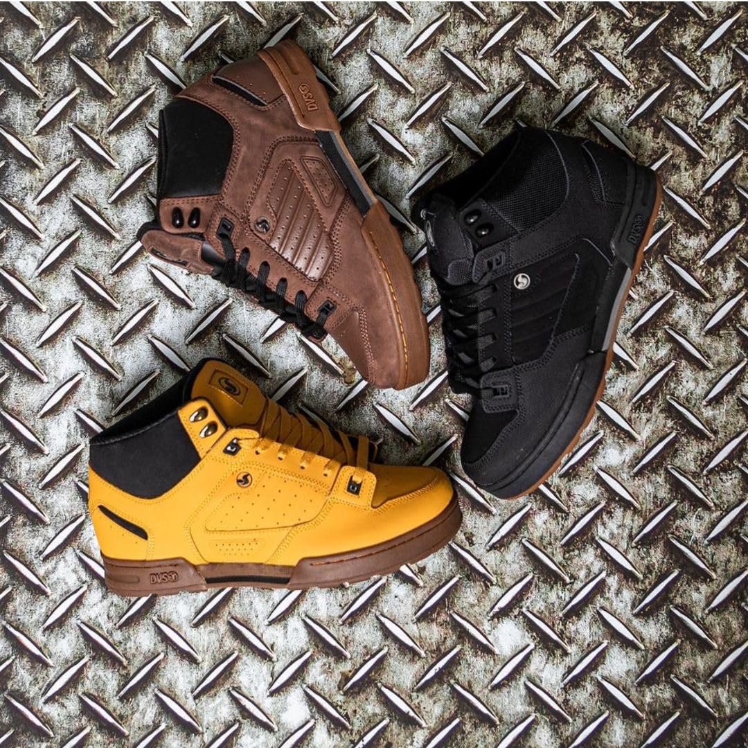 DVS Enduro 125 Shoes - Black/White/Red Nubuck/Lutzka - 11.0