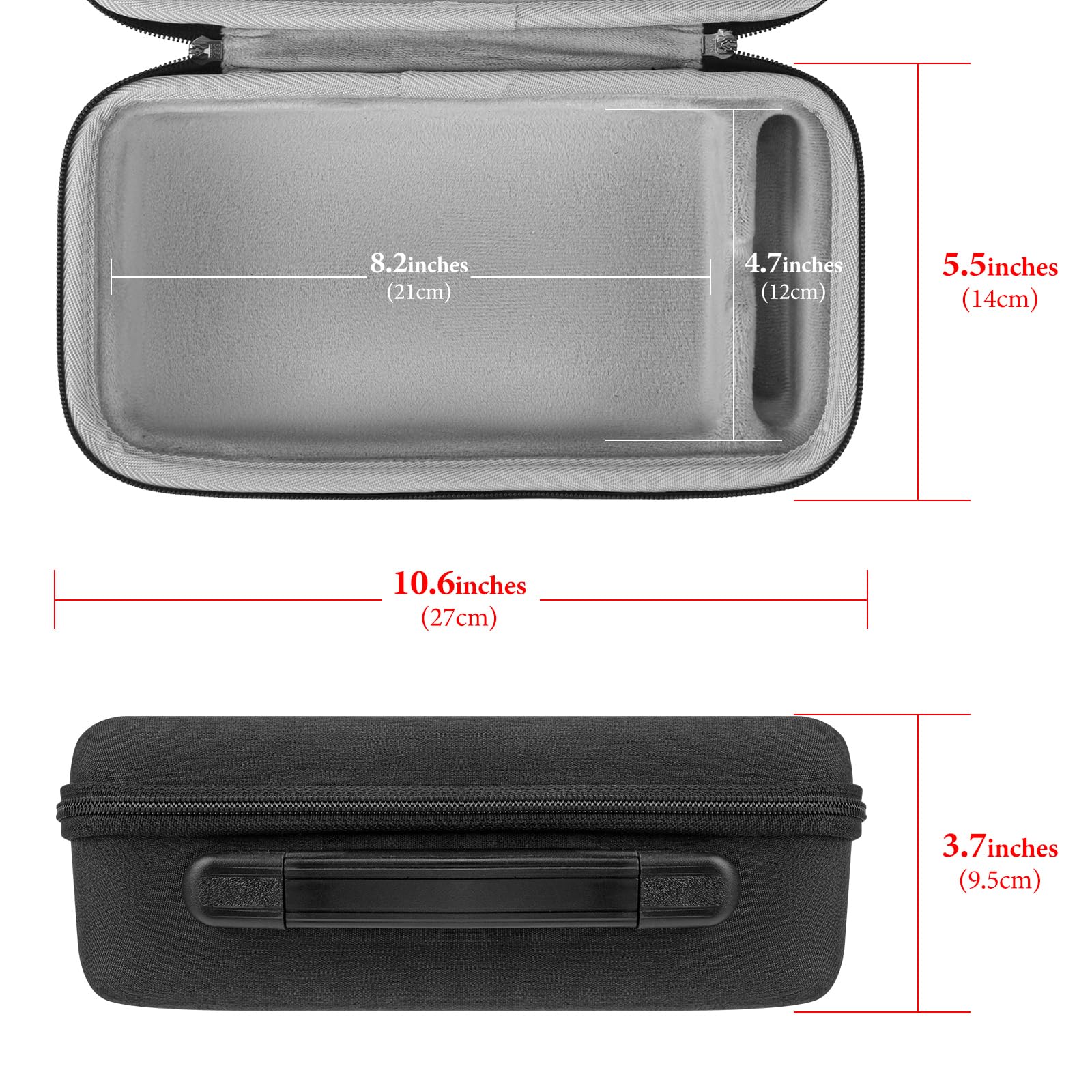 Geekria Shield Speaker Case Compatible with Ultimate Ears EVERBOOM Case Cover - Image 2