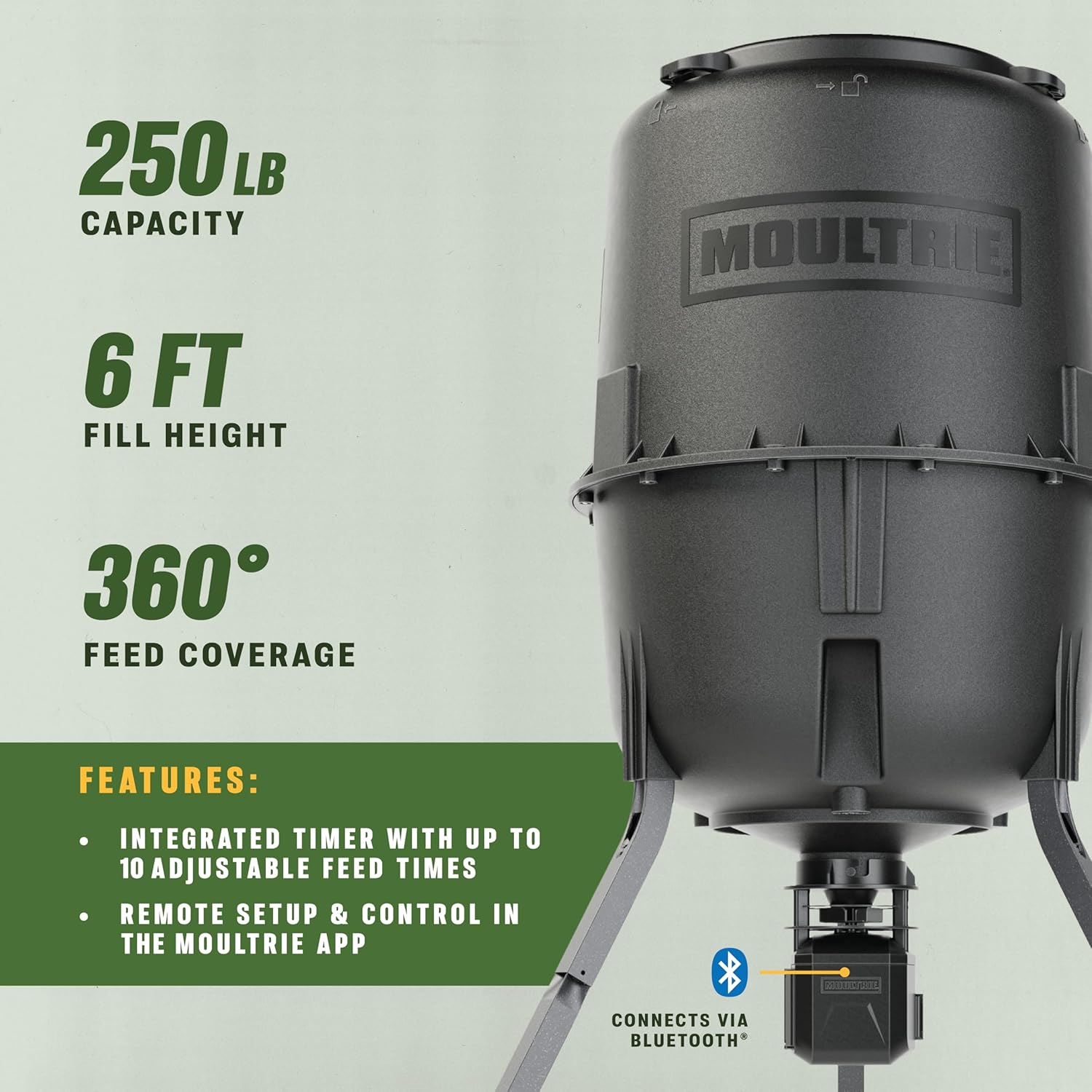 Best deer feeder Moultie