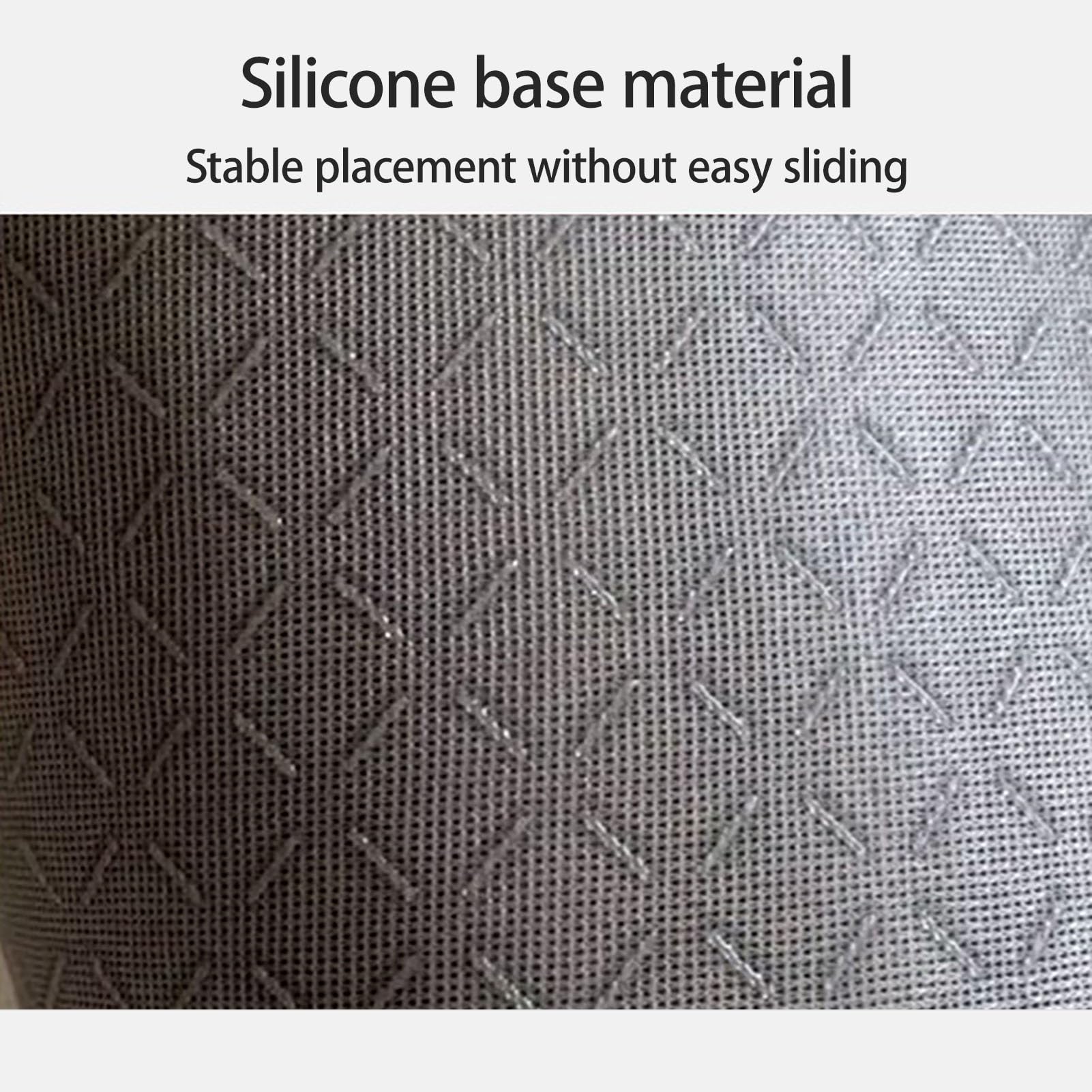 Robuste Bürostuhlmatte für Teppich- und Hartholzböden, rutschfeste Silikonbasis, langlebige Schreibtischunterlage für Zuhause und Büro, 100 x 120 cm, perfekt für Wohnungen und Schlafsäle