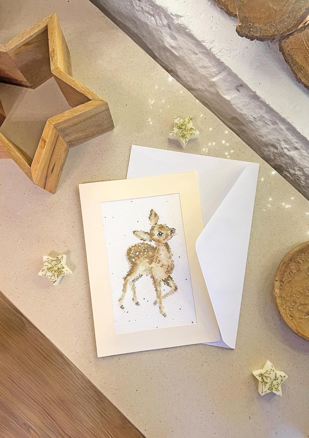 Loved Deerly - Fabric & Thread Pack by Bothy Threads