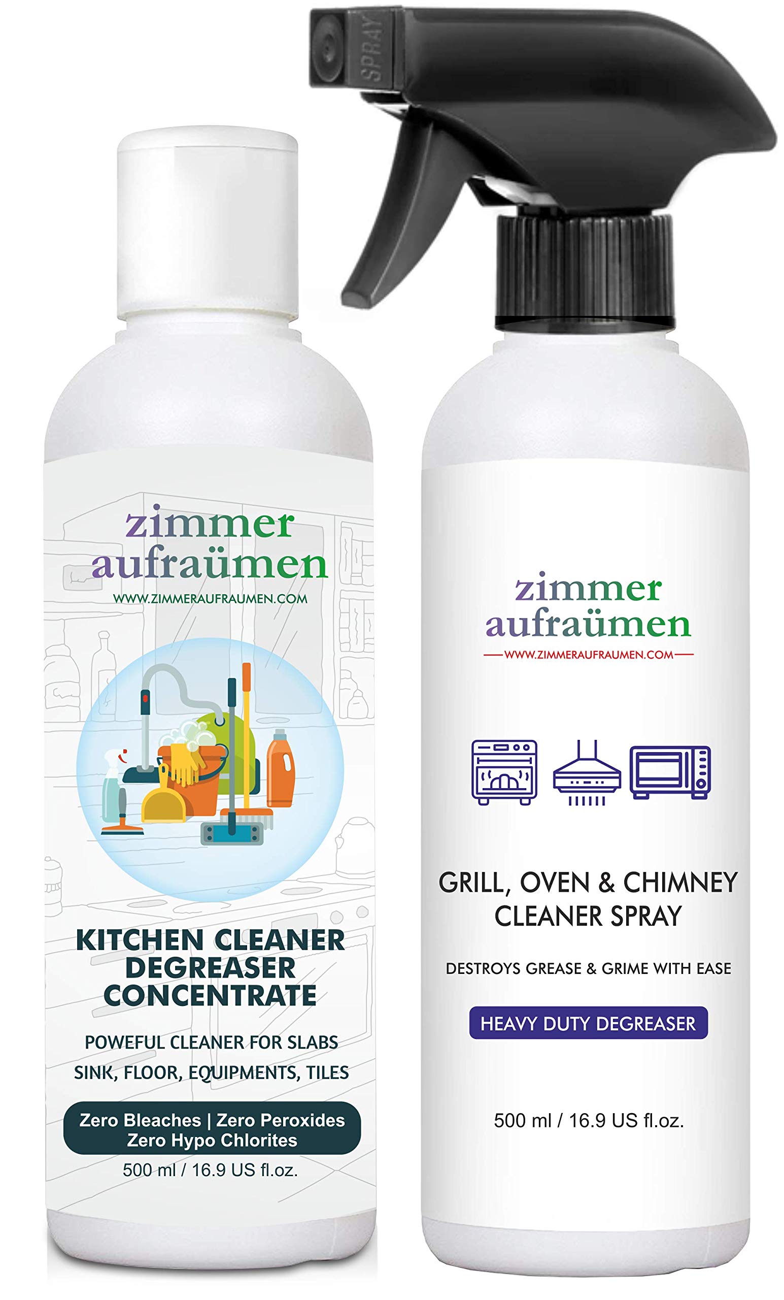 Buy Zimmer Aufraumen Combo 450 ml + 450 ml of Chimney Cleaner