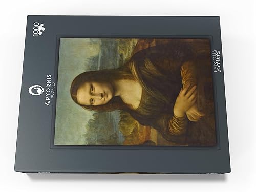 Miniatura 4 de MyPuzzle Mona Lisa - Lisa Del Giocondo por Leonardo Da Vinci - Rompecabezas premium de 1000 piezas para adultos