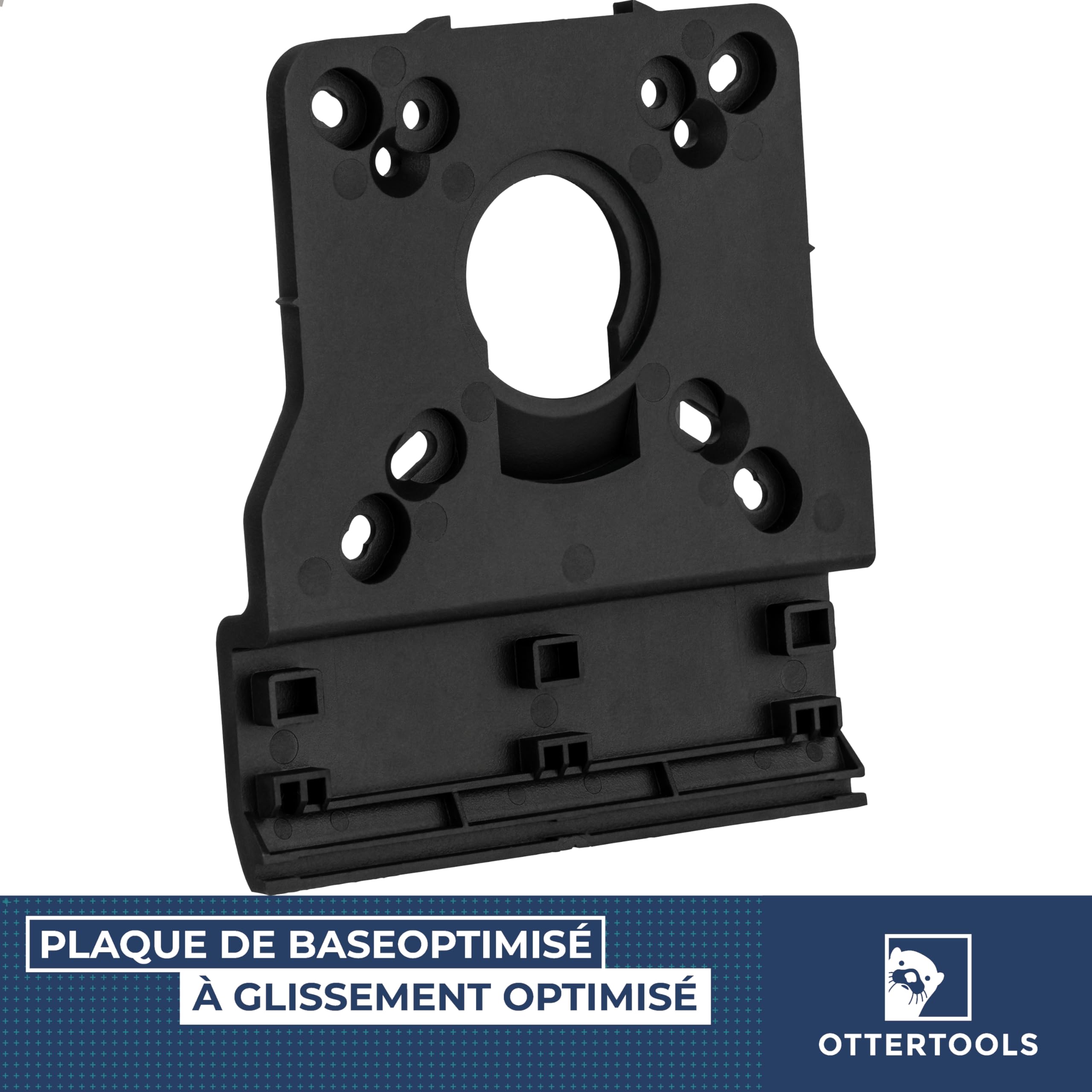 Lot 2 Connecteurs Rail Guide FSV Ottertools - Acier Inox 325 Mm - Compatible Makita Festool - Coupe Précise Sans Décalage