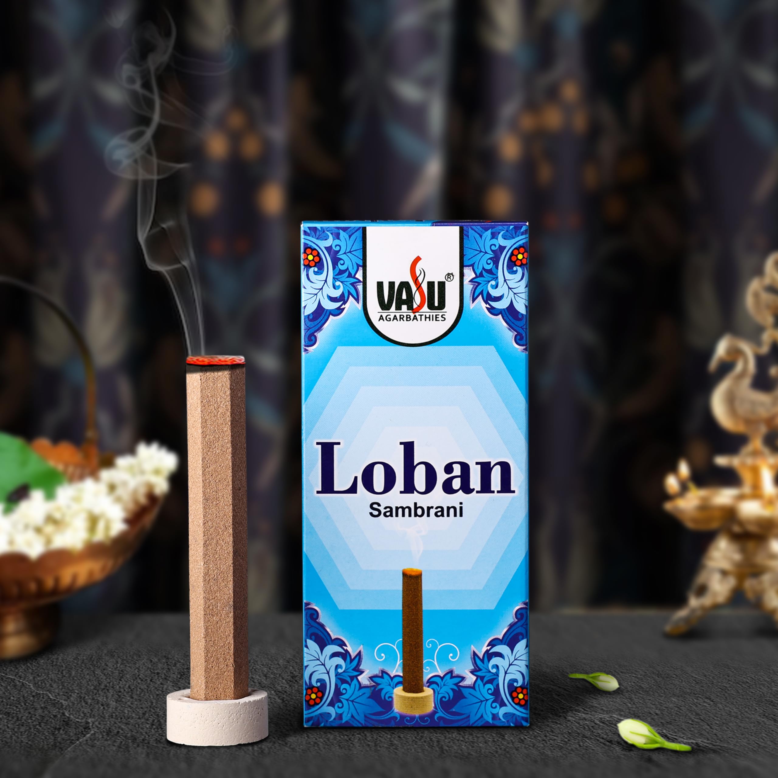 Cycle Pure Vasu Loban Tower Sambrani – 4 Cups + 1 Holder | 50 Min Burn Time | Made with Wood Powders, Resin & Benzoin-picture-29