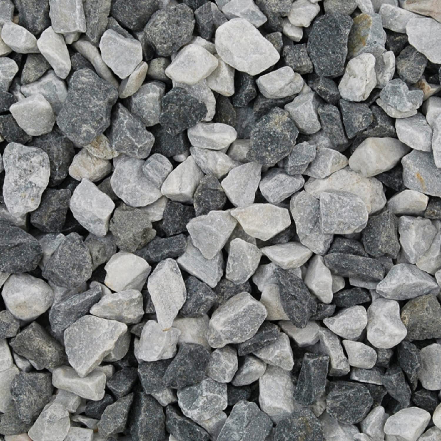 Black Ice Decorative Stones Chippings Peacock Turfscape Gravels Aggregates for Driveway Paths Garden Maxi Bag 23KG
