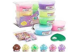 Safe Slime Kit for Kids' Delight, Engrossing Fun, Stress Relief