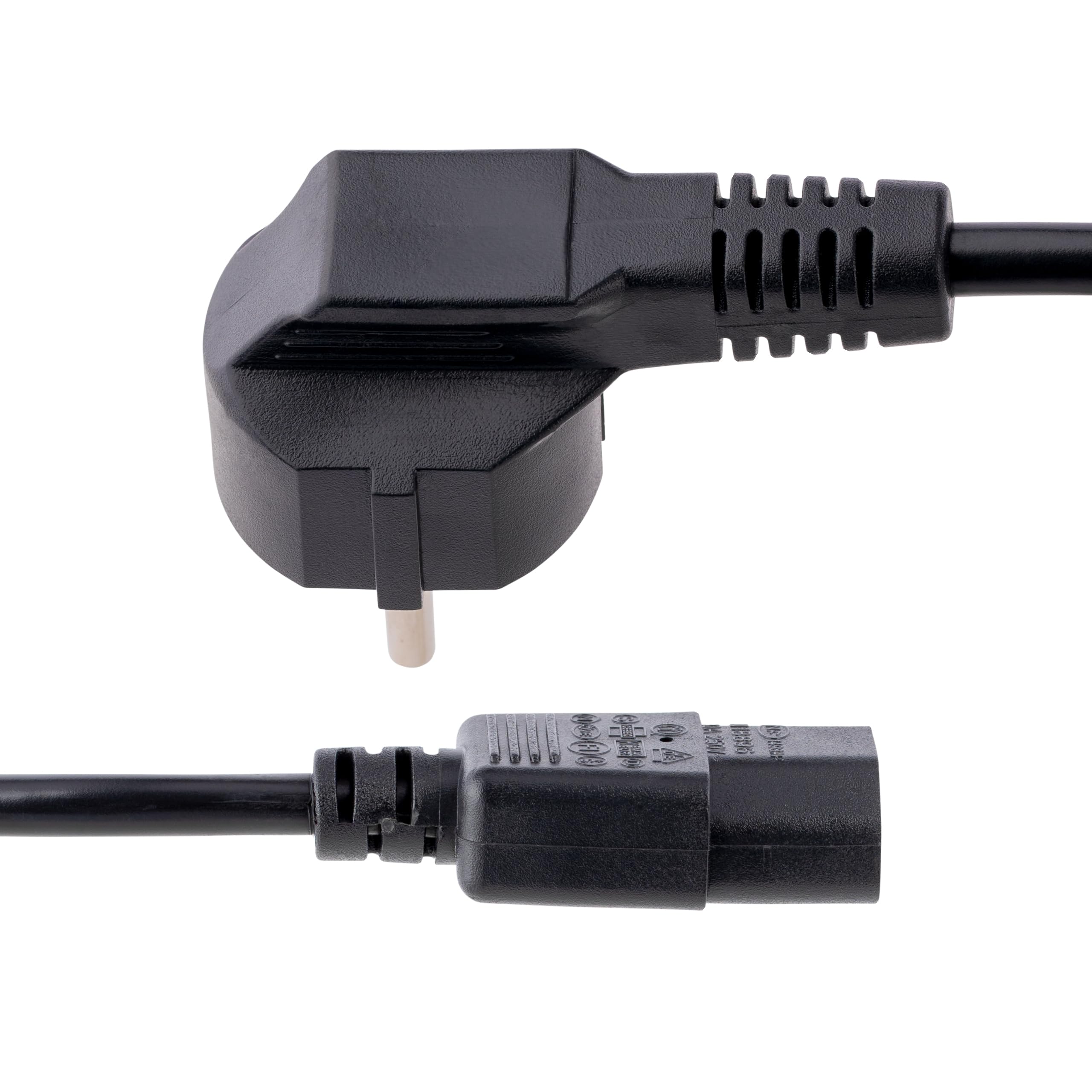 StarTech.com Cavo di Alimentazione per Computer 2m, EU Schuko a C13, 10A-250V, 18AWG, AC Ricambio per Stampante PC Monitor UL (PXT101EUR)