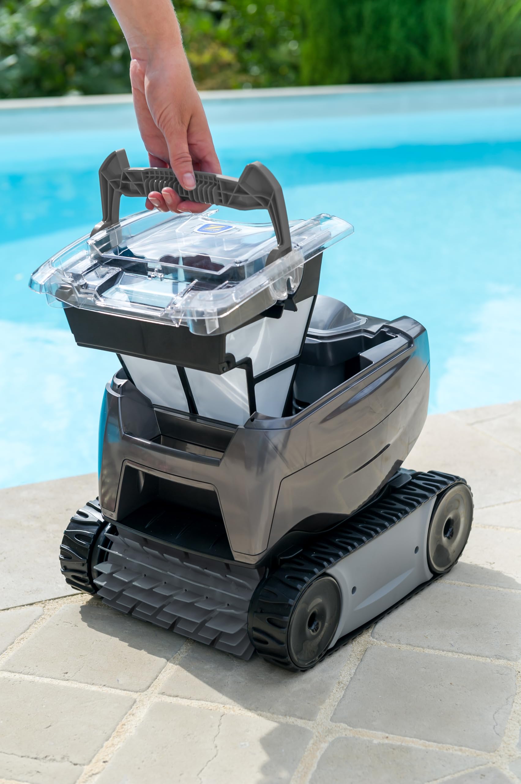 Zodiac Tornax OT 3200. Robot Nettoyeur de Fond avec Câble. Piscines jusqu'à 36m²