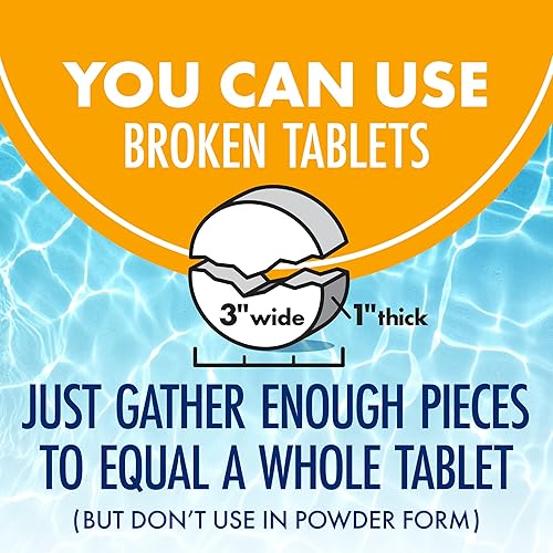 Miniatura 7 de ARM & HAMMER Clear Balance - Tabletas de mantenimiento de pH alcalinidad para piscina, color blanco, 1 paquete, 24 unidades