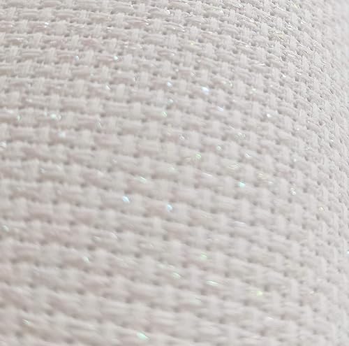 Miniatura 98 de 19" x 28" 14CT Tela de punto de cruz de algodón Aida (lino)