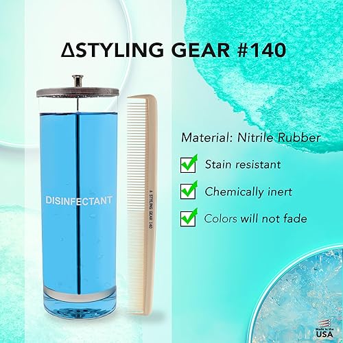 Miniatura 4 de #140 Peines de peluquero XL Peine de pelo Peines de separación Peines de pelo Trenzado Peine de dientes anchos Peine de barba Peine de corte de pelo