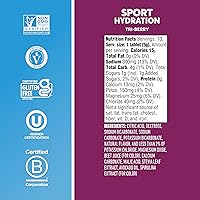 Vista 23 de Nuun Sport - Tabletas de electrolitos para una hidratación proactiva, ponche de frutas, paquete de 8 (80 porciones)