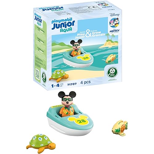 Playmobil Junior & Disney: Mickey Mouse's Boat Tour