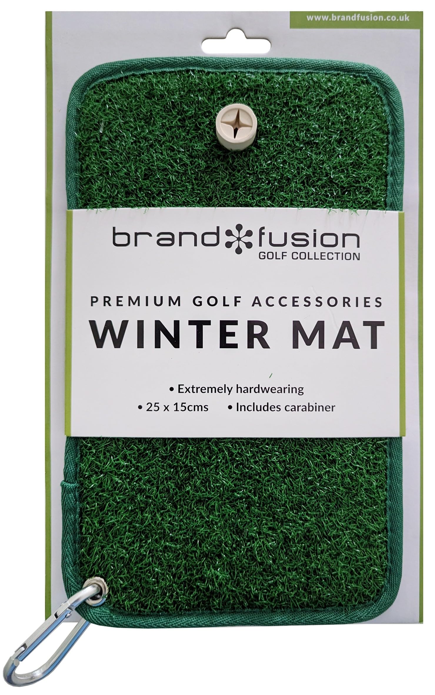 Reinforced Golf Winter Mini Mat Hard Wearing Astro Turf + FREE Rubber T-Lok